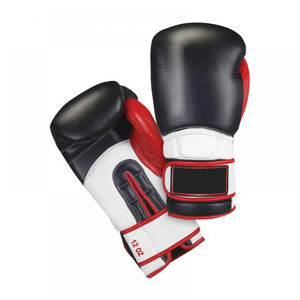 Guantes de Boxeo Profesionales de Cuero con Vendas para Manos, Uso en Exteriores, Absorción de Humedad, Cierre con Cordones, Logotipo Personalizado, Unisex - Product Image 4