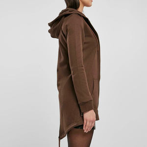 Unisex de alta calidad Graphic Essentials Sudadera con capucha de algodón de gran tamaño de peso pesado cuello alto cremallera sudaderas con capucha cortas para mujer - Product Image 3