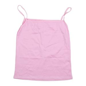 Talla grande, algodón/fibra de bambú personalizado 95% algodón 5% Spandex Muscle Shirt Tank Top Mujeres colores sólidos Tank Top para damas - Product Image 5