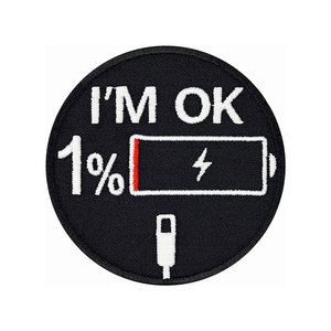 Parches bordados con logotipo personalizado, insignias bordadas de hierro de transferencia de calor para ropa - Product Image 3