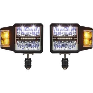 Los Mejores Faros Delanteros LED con Calefacción Alemanes, Accionados Manualmente, con Señal de Múltiples Montajes - Product Image 3