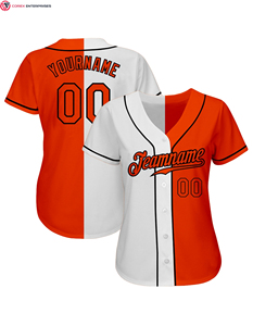 Maillot de baseball personnalisable de haute qualité votre propre logo chemise uniforme de softball en tissu antibactérien extensible respirant - Product Image 5