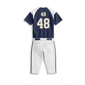 In Stock Breathable Quick Dry Baseball Uniforms Customized Teamwear Best Style Baseball Uniforms - Product Image 6