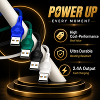 Kabel Data XF-97T 6A Tipe C Berkualitas Tinggi, Kabel Data Pengisian Cepat 1.2M, Bahan Kuningan Murni untuk Ponsel