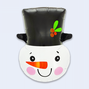 ลูกโป่งปาร์ตี้รูปตุ๊กตาหิมะ 43.5X57.5 ซม. 12 ชิ้น/ถุง - Product Image 1