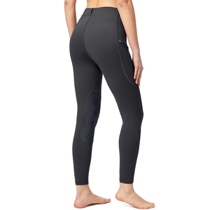 Ropa ecuestre personalizada de alta calidad para mujer, mallas de silicona de cintura alta, pantalones, pantalones ecuestres, Jodhpur y calzones - Product Image 3