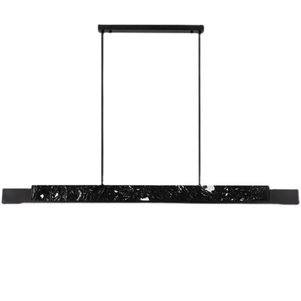 marble pendant light black