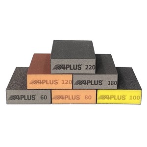 แผ่นขัดเซรามิก APLUS GSO-CAGC-120 แบบสี่เหลี่ยม 4 ด้าน # 120 100x70x26มม. - Product Image 2