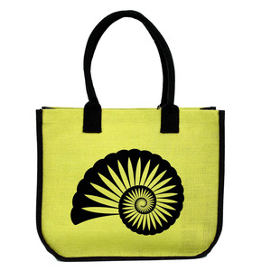 Sac fourre-tout en jute écologique belle impression prix bon marché produit de haute qualité fabriqué en Inde Bengale occidental - Product Image 1