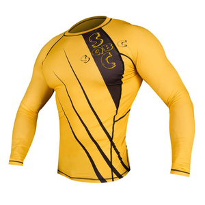 <b>Pink</b> Ladies Rash Guard, Hot Sale Full Sleeve Rash Guard & MMA Training Fighting <b>Shirts</b> For <b>Men</b> - Product Image 5