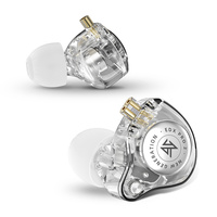 KZ Edx Pro 2 Dynamic Driver Earphones Konektor 3.5mm Tipe C Headphone Musik Berkabel dengan Desain Plug-and-Play dan Mikrofon