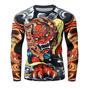 Rashguard de rendimiento de ropa Nardon con poliéster para MMA y otros deportes para todas las actividades - Product Image 3