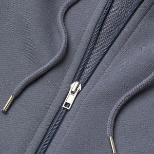 Sudadera con capucha para hombre, 100% algodón, hecha a medida, OEM, sudadera lisa de manga larga para hombre - Product Image 2