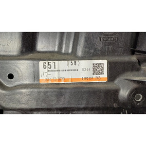 Mécanisme de levage de la vitre avant. DX MAZDA 2 Berline 2ème Série D65158590B ZJ06 (07>14) - Product Image 2