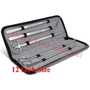 Aquarium Aquascaping Tool Kit Best Quality Surgical Grade Stainless Steel 3-Piece Pouch Set 500mL Tank Aquatic Live Plants - Product Image 3