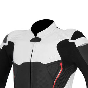100% cuir véritable fabriqué Design professionnel hommes Biker veste/couleur unie personnalisé longueur régulière hommes Biker veste - Product Image 6
