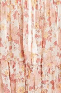 Verano gasa Floral Maxi Vestido de playa Casual mujeres personalizado largo elegante Halter espalda descubierta Maxi vestido señoras - Product Image 4