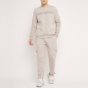 สเวตสูทแขนยาวสำหรับผู้ชายพิมพ์ลายปักโลโก้ได้ตามต้องการมาใหม่มีสไตล์ - Product Image 1