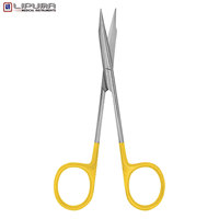 Ciseaux Steven Tenotomy 4.50 "droit O.R. Grade acier allemand Super Sharp T/C Instruments d'ophtalmologie chirurgicale Manuel CE