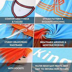 Vente en gros : Tenue de basketball sans manches pour hommes et femmes, haute qualité, très demandée, été, prix bas, kit de basketball tendance - Product Image 4