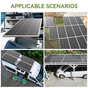 Panneau solaire monocristallin de type N 200W IP68, efficacité 22%, garantie 25 ans, portable pour camping-car, fourni par l'usine - Product Image 4