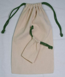 Eco Friendly Recyclable 100%Organic Cotton Drawstring <b>Storage</b> Shopping <b>Bag</b> Custom Printed Logo Silk Screen Printed Gift Craft - Product Image 6