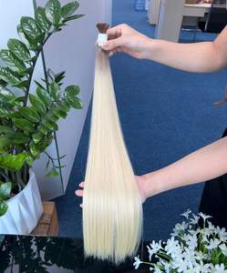 Extensions de Cheveux Humains Vietnamiens Naturels Bruts 100% Vierge Noirs 9A Remy Bouclés Texture Skin Weft Tissage Simple en Gros - Product Image 5