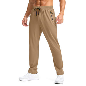 Pantalons décontractés pour hommes avec poches latérales Pantalons pour hommes Sports de plein air Séchage rapide Pantalons pour hommes respirants tricotés Style avant Été Adultes - Product Image 1
