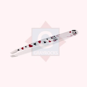 <b>Custom</b> Design <b>Painting</b> Tweezers Stainless Steel Grafted Eyebrow Removal Trimmer Tweezers - Product Image 1