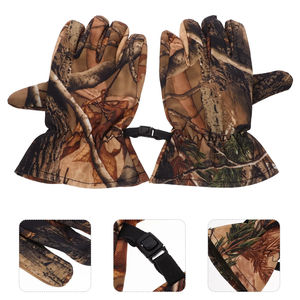 Gants de chasse en gros, personnalisés, confortables, demi-doigts, accessoires pour la formation au paintball, gants pour la chasse et le tir - Product Image 4