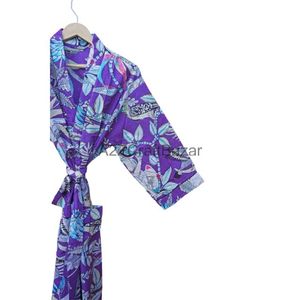 Nuevo Kimono de Algodón con Estampado de Mono, Diseño Envolvente, Cinturón, Bata, Ropa de Dormir, Ropa de Estar en Casa, Ropa de Spa para Mujer - Product Image 3