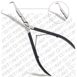 Pince en acier inoxydable pour ouvre-micro perle pour extensions de cheveux Outil de suppression Microlink - Product Image 1