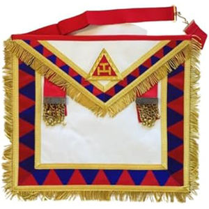 Regalia masónica adorable masón WM delantal pasado maestro collar C - Product Image 3