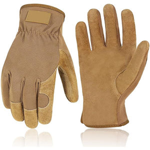 Guantes de trabajo para hombre diseñados para trabajos pesados en almacenes y sitios de construcción que brindan agarre cómodo y seguridad. - Product Image 3