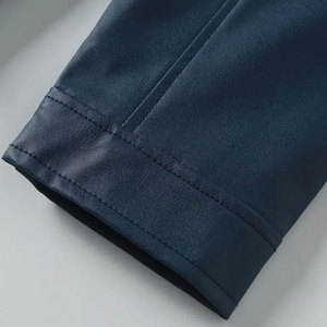 Chaqueta de Cuero para Hombre a Bajo Precio, Talla Grande, Estilo Casual, Chaqueta de Cuero Genuino de Moda Hecha en Pakistán, Chaqueta de Cuero para Hombre - Product Image 4