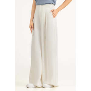 Pantalon coupe droite en tissu crêpe WM-TRC-SS26-604 - Product Image 2