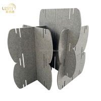 Paravent Acoustique Personnalisable en Feutre pour Bureau, Restaurant, Chambre – Écran Décoratif Robuste et Modulable pour une Intimité Optimale