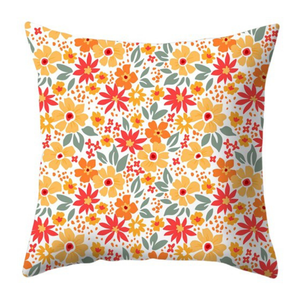 ปลอกหมอนอิงพิมพ์ลายบล็อกปลอกหมอนผ้าฝ้ายสี่เหลี่ยมสีครีมพิมพ์ลายด้วยมือสำหรับตกแต่งสำนักงานและบ้าน | ขายส่ง - Product Image 5