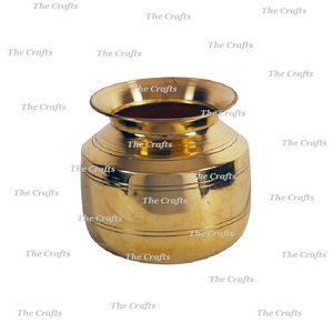 Olla de agua Lota de agua de color dorado de latón de nuevo diseño para festivales y uso diario Olla de agua de latón en India - Product Image 4