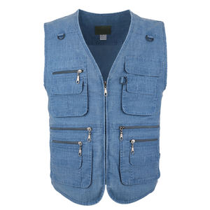 Gilet de pêche confortable et élégant pour homme, vêtements de sport respectueux de la peau, design unique, gilet de pêche respirant pour homme - Product Image 1