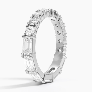 Bague en diamant de laboratoire romantique pour femme en argent 925 avec bijoux romantiques pour fiançailles ou cadeaux d'anniversaire - Product Image 1