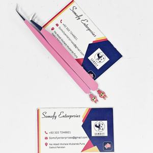 Pinzas para Pestañas La Bubbu Bottom Design Hechas a Mano con Precisión, Duraderas, de Acero Inoxidable, 10 mm de Longitud, con Punta Serrada/Lisa/Dentada - Product Image 6