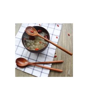 Cuillère à dîner en bois Logo personnalisé Cuisine Maison Ustensiles en bois d'acacia Cuillère Salade - Product Image 1