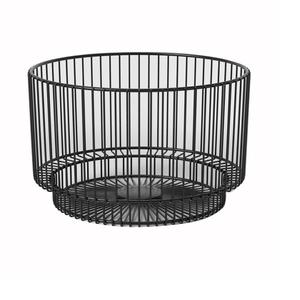 Panier à linge en métal de qualité supérieure, multifonctionnel, finition antique, en fil de fer, pour le linge - Product Image 3