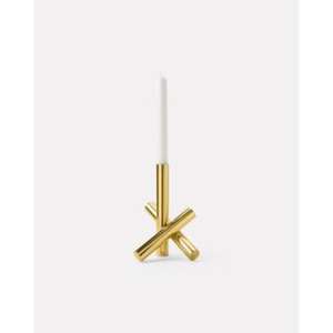 Portavelas de latón pulido a mano con un diseño clásico Vintage para agregar calidez, belleza y estilo a cualquier espacio interior sin esfuerzo - Product Image 6