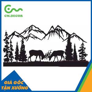 Pintura Decorativa de Animales Estilo Rústico-TDV001 - Product Image 1