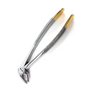 เครื่องมือผ่าตัดทางทันตกรรมคุณภาพส่งออกระดับพรีเมียม ขายดี คีมถอนฟันสแตนเลสสำหรับทันตแพทย์ ดูแลช่องปากและฟัน - Product Image 6