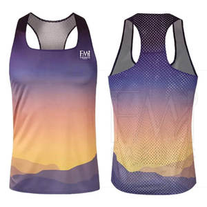 Camisetas de Gimnasio con Parches Personalizados de Color Sólido para Mujer, Camisetas de Yoga para Hombre, 100% Algodón, Ecológicas, Servicio OEM, Fasmic International - Product Image 1