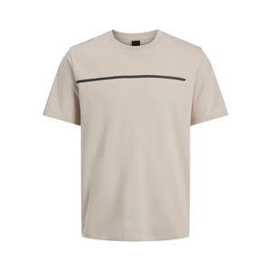 Camisetas de Calle para Hombre, Camiseta Lisa, Talla Grande, Ropa de Verano, Lavado Ácido, Vintage, Holgada, Unisex, Algodón Barato, Bordada, OEM - Product Image 1