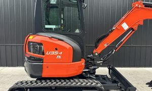 Mini-excavatrice sur chenilles KX040-4 haute performance avec composants hydrauliques KYB, commande PLC et roulements robustes - Product Image 3